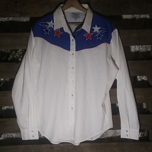 Vintage Western Style Button down